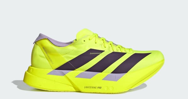 adidas Adizero Adios Pro 4 Sneakers - Yellow | Free Shipping with