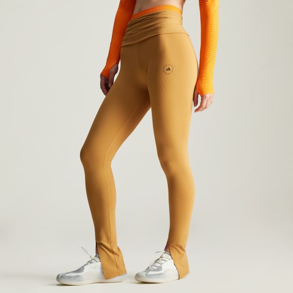 adidas by Stella McCartney TrueStrength スプリットカフ レギンス