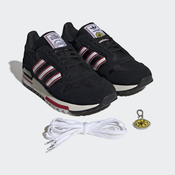 アディダス ZX 600 MUFC x STONE ROSES - ブラック | アディダス ジャパン