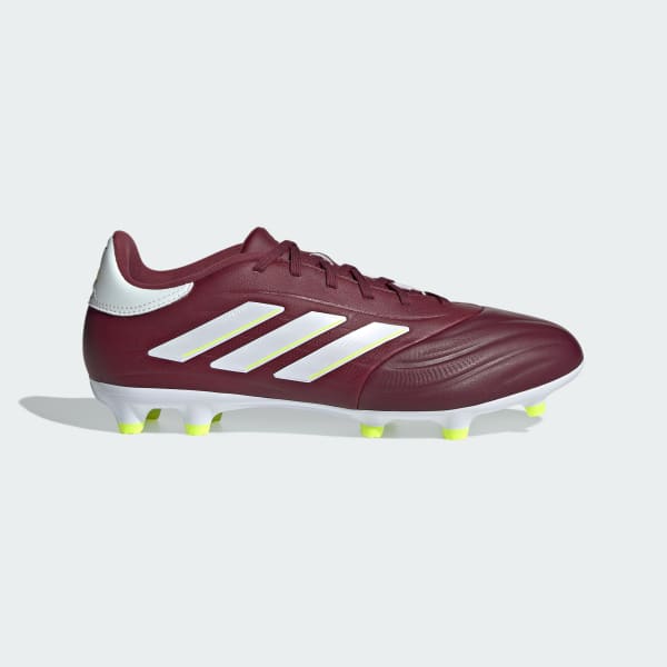 adidas Copa Pure II League Firm Ground Soccer Cleats - Burgundy
