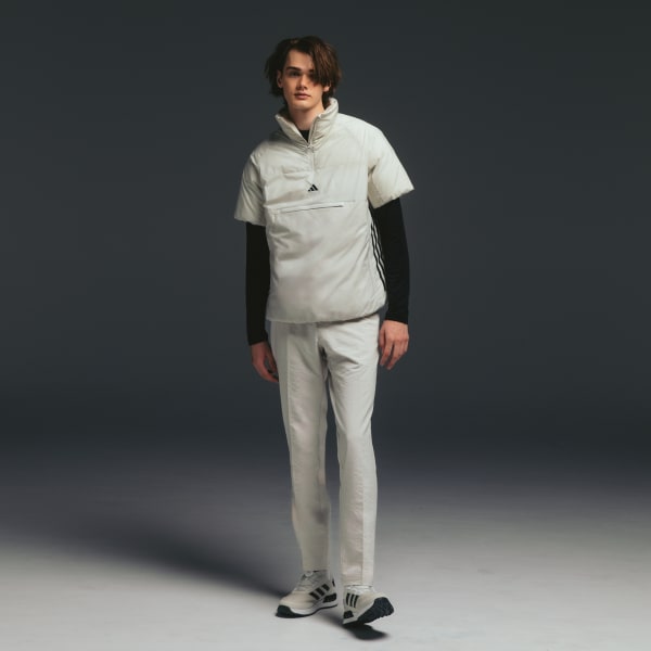 アディダス 【ゴルフ】撥水 アノラック ハイネック 半袖ダウン