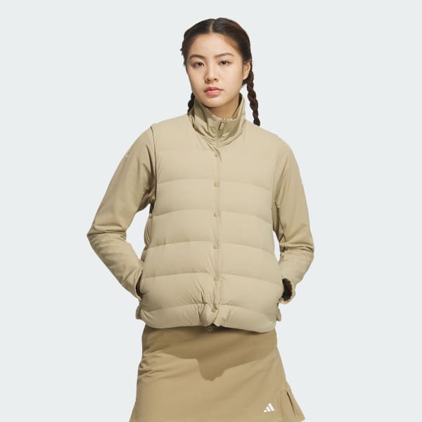 アディダス 【ゴルフ】Frost Guard 3 way 防寒ジャケット - ベージュ