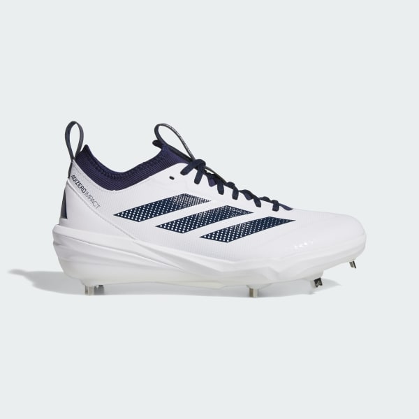 adidas Adizero Impact 2.0 baseball Cleats - White | Free Shipping