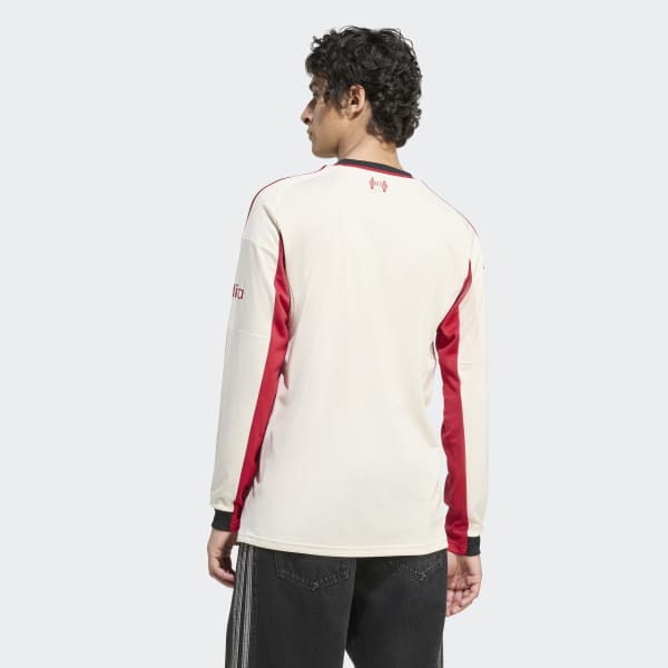 アディダス リバプールFC 25/26 アウェイ レプリカ 長袖ユニフォーム