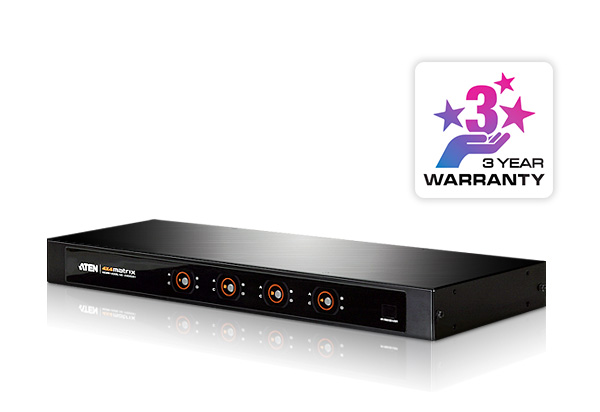 4入力4出力HDMIマトリックススイッチャー - VM0404H, ATEN ビデオ