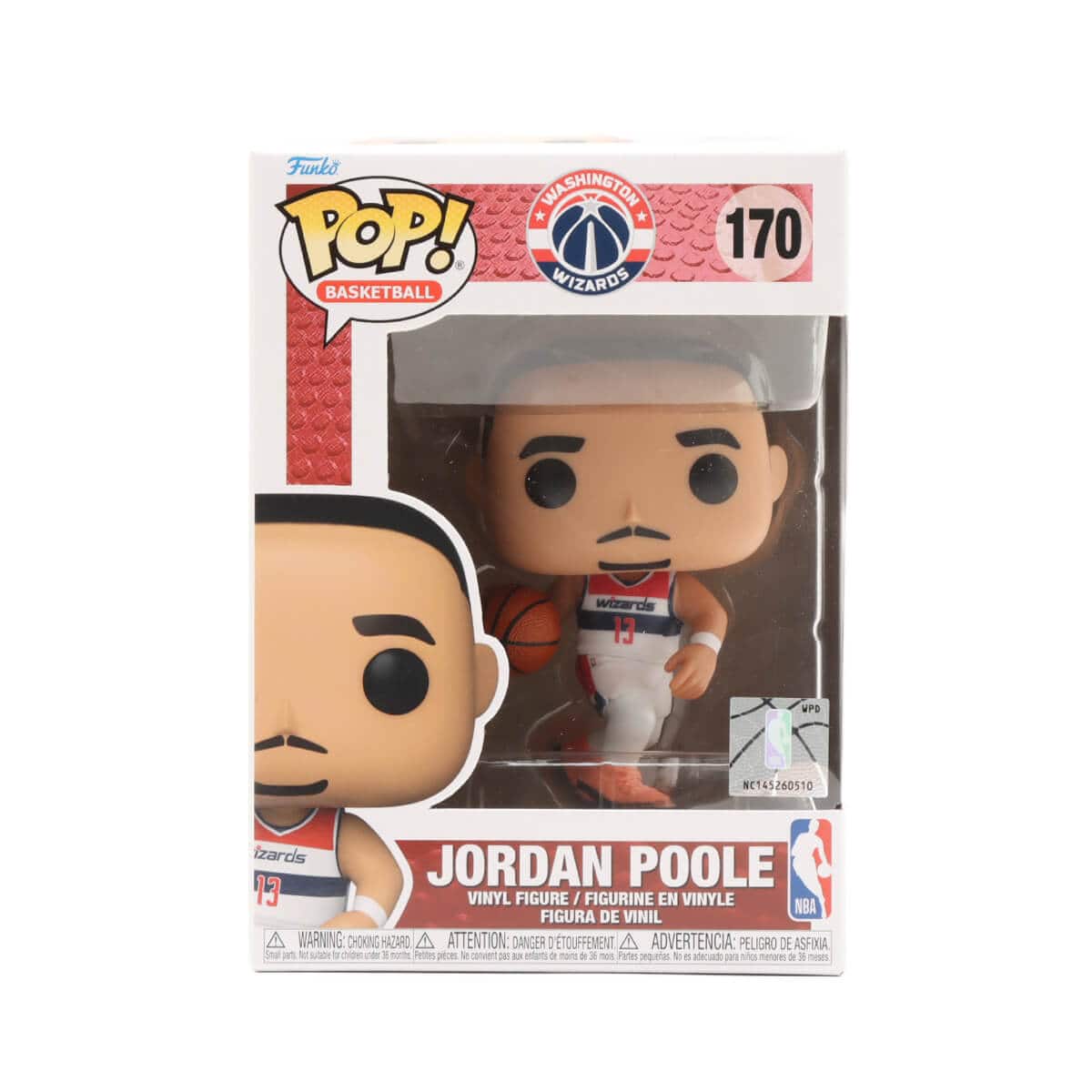 FUNKO POP NBA: Warriors- Jordan Poole MULTI （ファンコ！ ポップ