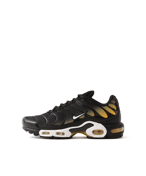 NIKE AIR MAX PLUS BLACK/OPTI YELLOW-WOLF GREY （ナイキ エア