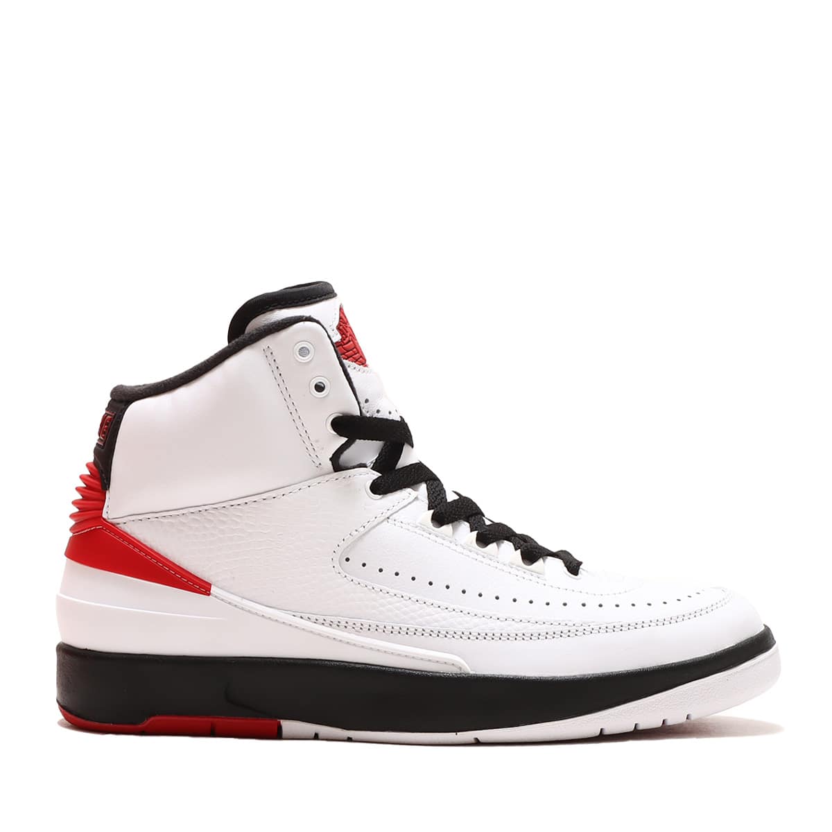 JORDAN BRAND AIR JORDAN 2 RETRO (GS) WHITE/VARSITY RED-BLACK 22HO