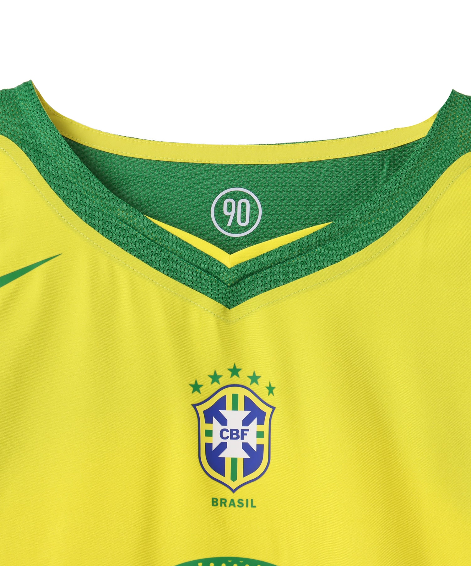 NIKE Ronaldinho CBF 2004 M TOTAL 90 REISSUE SS JERSEY N&N OPTI
