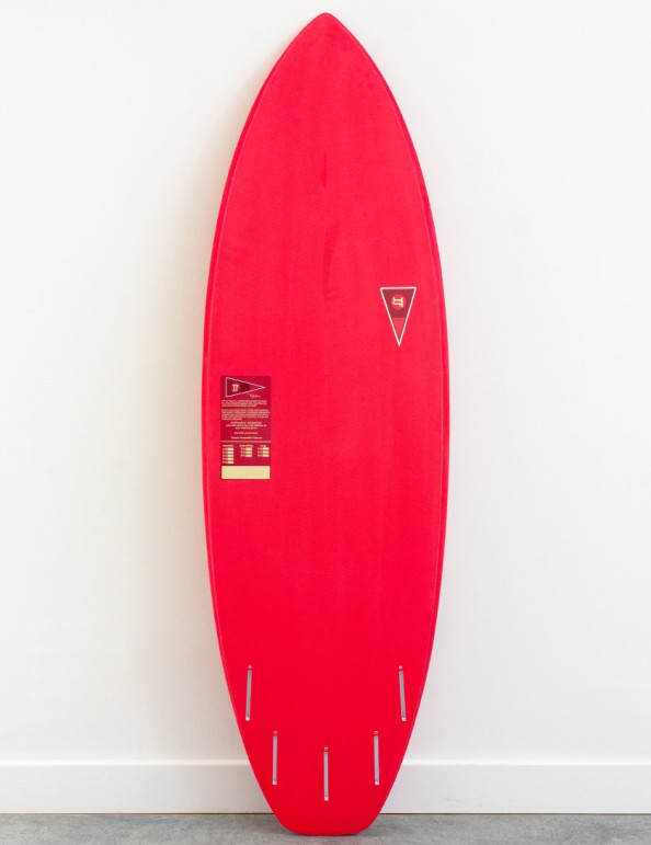 JJF by Pyzel Gremlin Soft Top Surfboard 6ft 0 - Red