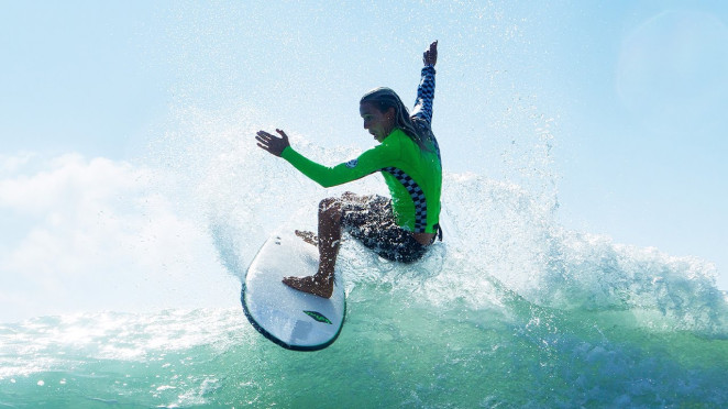 Softech Kyuss King Rocket Fish soft surfboard 5ft 8 FCS II - Checkered