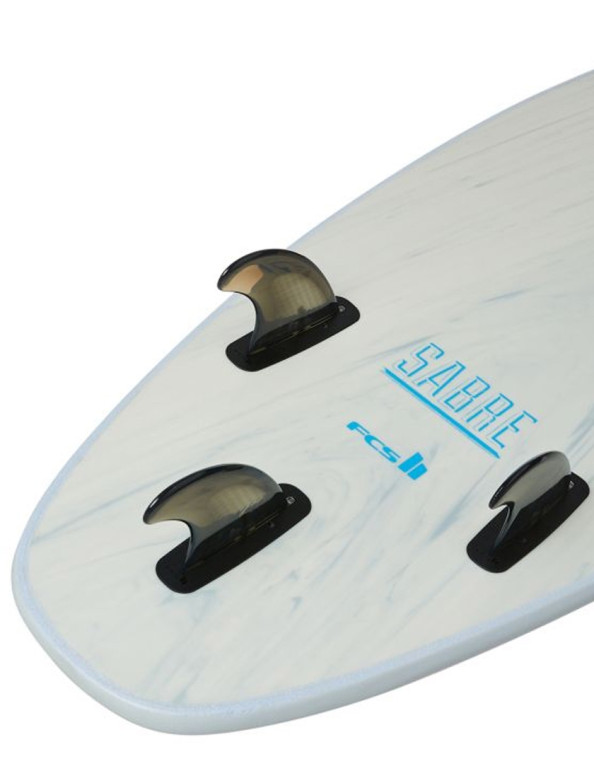 Softech Sabre soft surfboard 6ft 6 - Ice Blue
