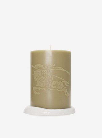 Woodfire and Clove Candle in Knight Blue | Burberry® Official