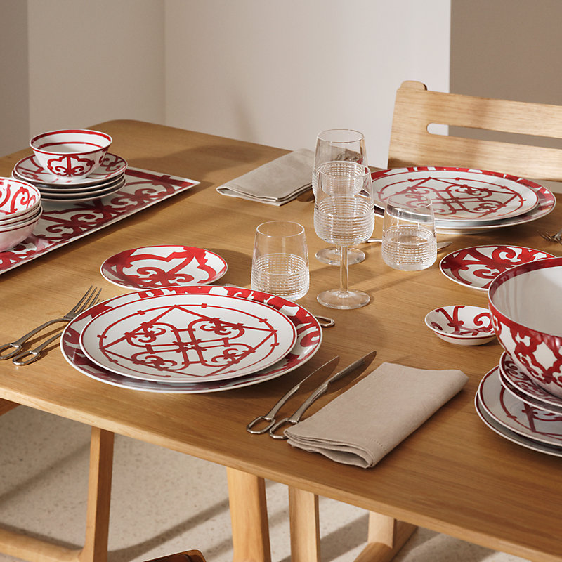 Balcon du Guadalquivir dessert plate | Hermès USA