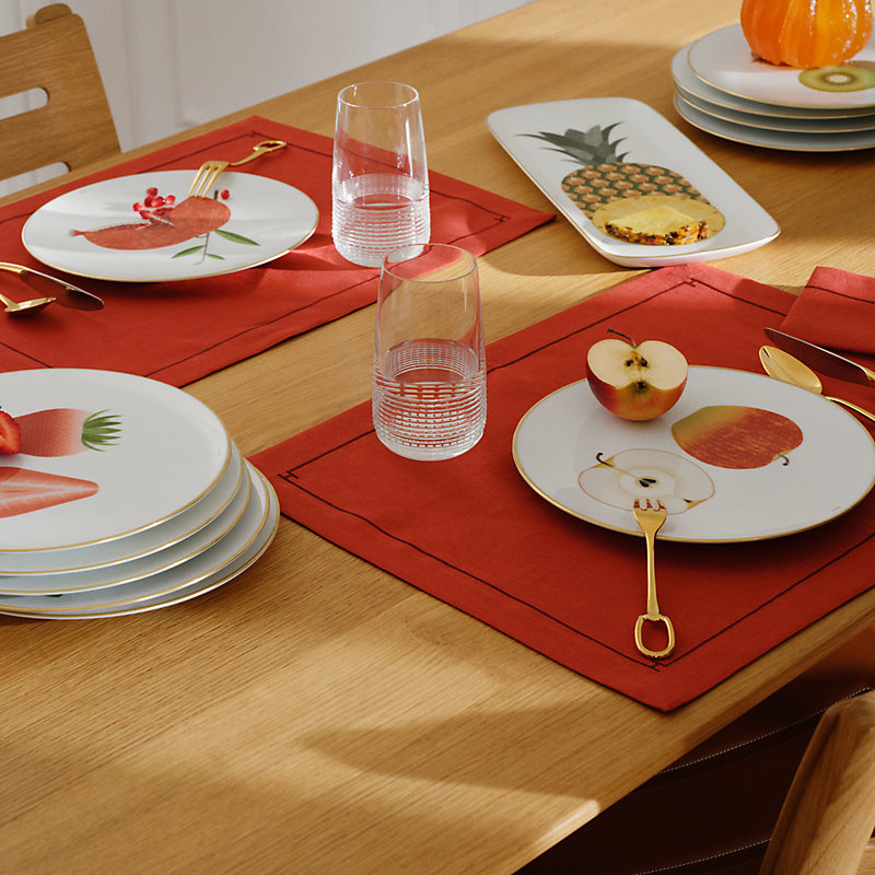 Kaorumi set of 2 dessert plates | Hermès USA