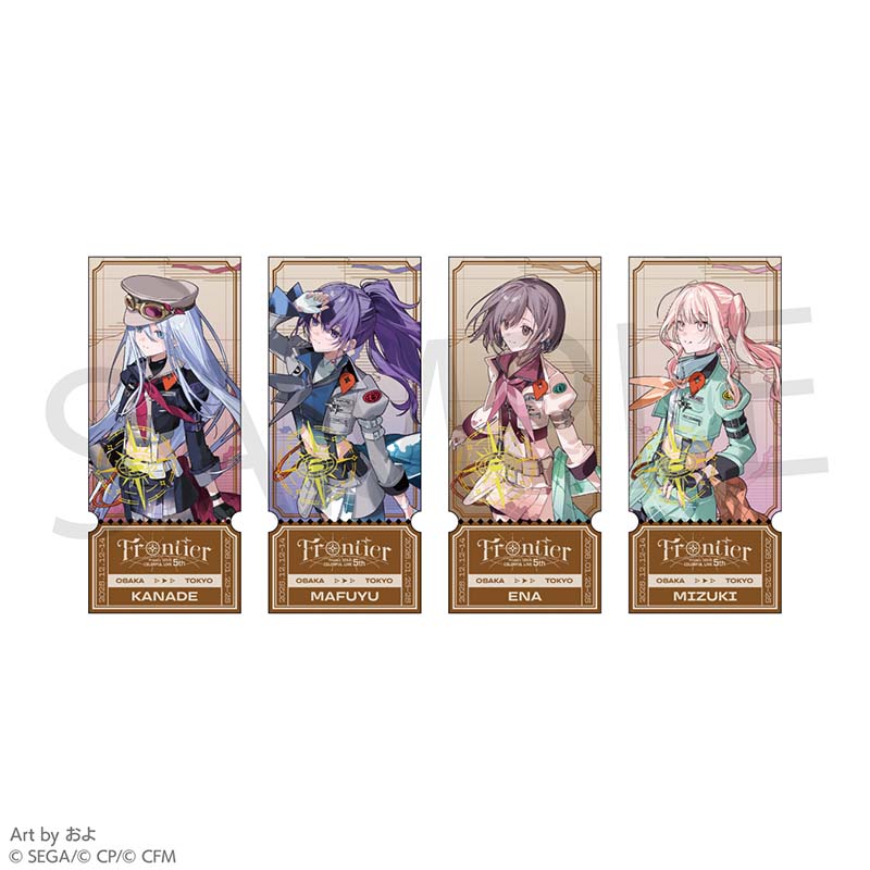 チケット風カードセット 25時、ナイトコードで。 - プロジェクトセカイ