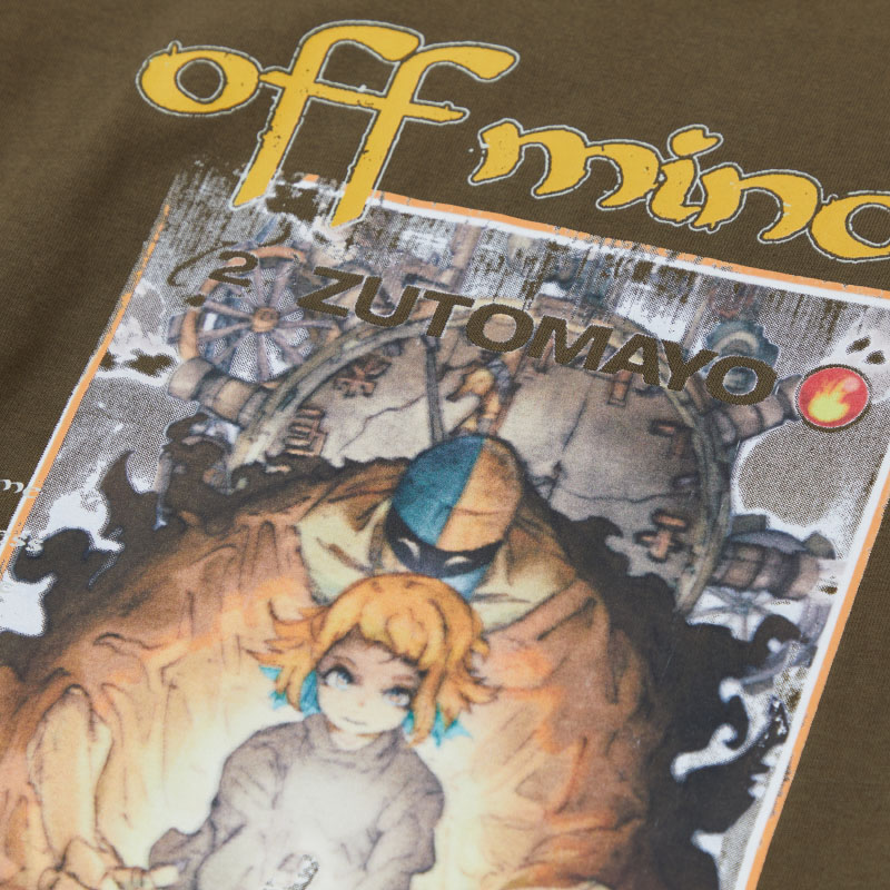 ZUTOMAYO CARD3 Long Tee A (Brown) - ZUTOMAYO MART