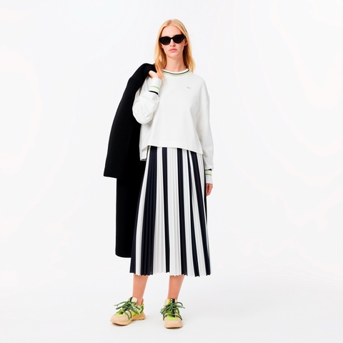 ポリエステル鹿の子プリーツスカート JF5242 - ラコステ（LACOSTE