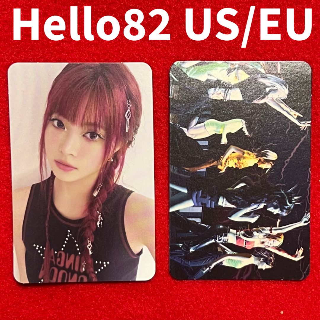 Le Sserafim Crazy Hello82 Crazy ウンチェ トレカ h82 ルセラフィム