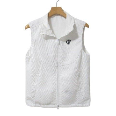 2023 パーリーゲイツ 美品 メンズ リバーシブル ベスト 白 ホワイト 4
