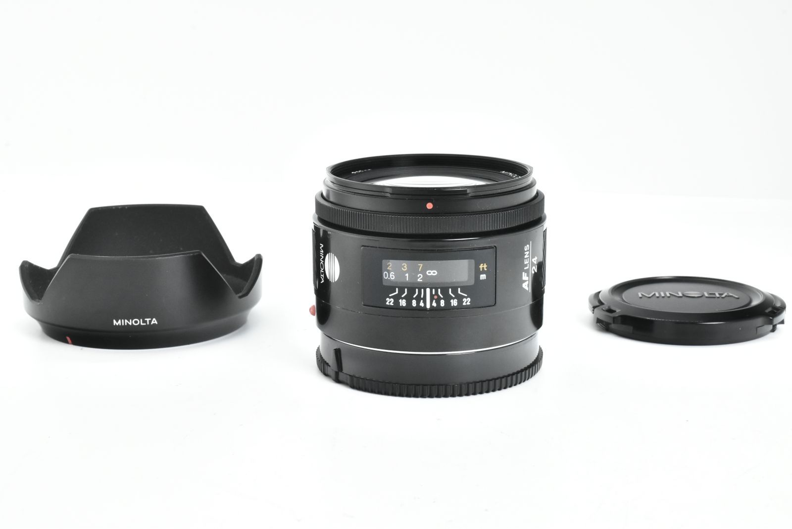 美品】 Minolta AF 24mm F/2.8 Wide Angle Lens A Mount ミノルタ