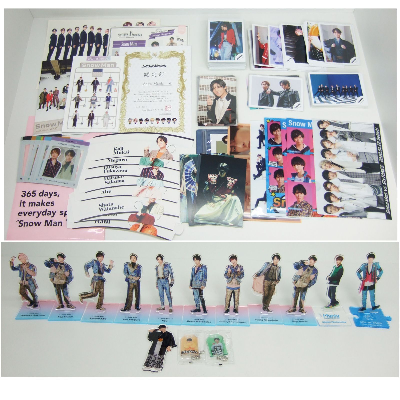 SnowMan グッズ アクリルスタンド 公式写真280枚以上 まとめ売り
