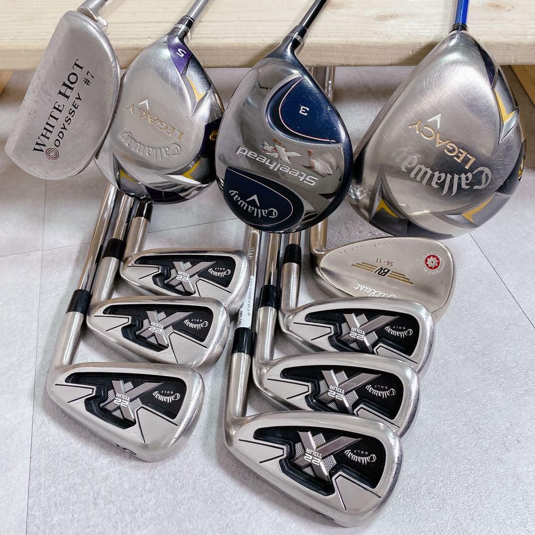 X557 キャロウェイ タイトリスト ピン メンズ ゴルフ クラブセット 12