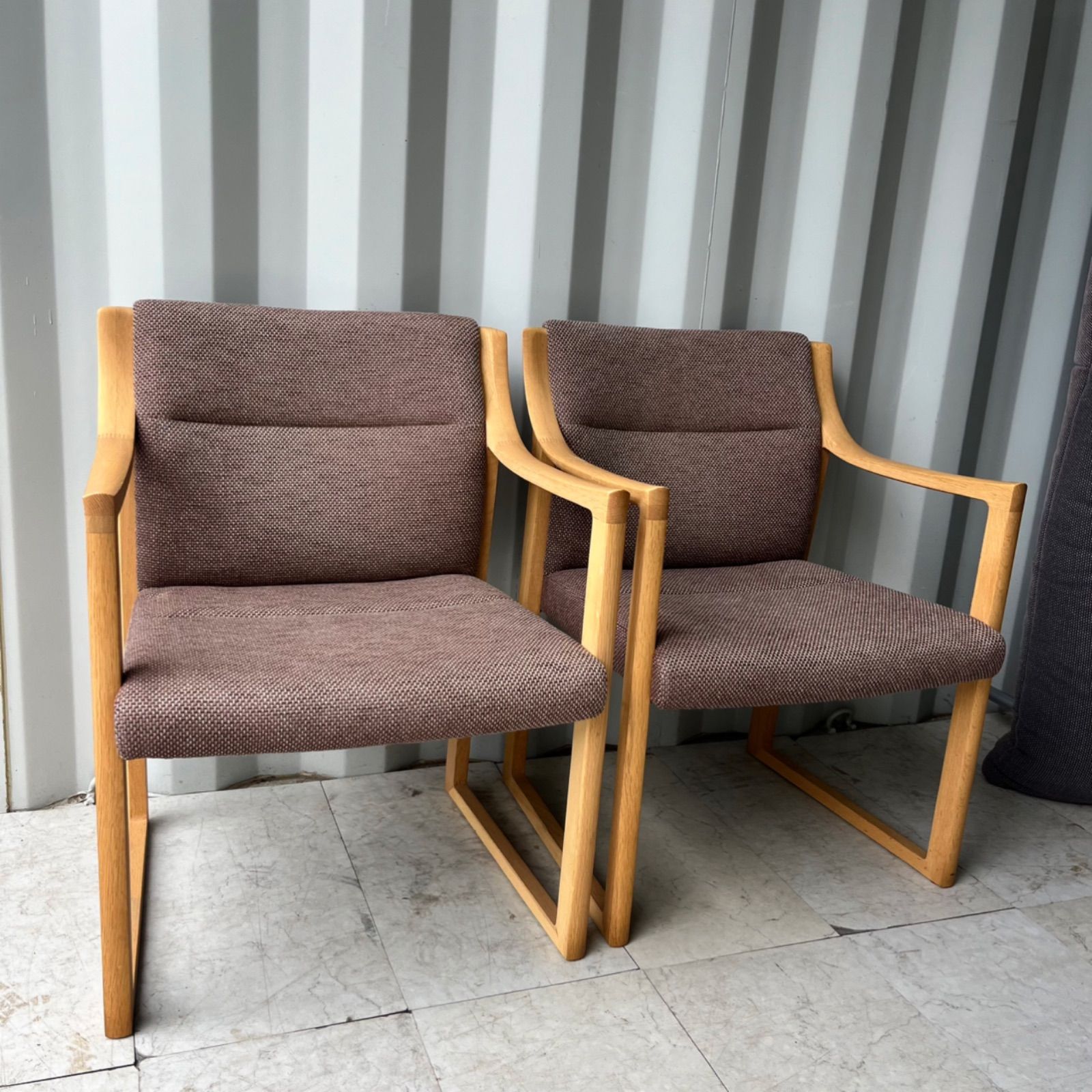 取付無料！カリモク 北欧風天然木ナチュラルハイバックダイニング