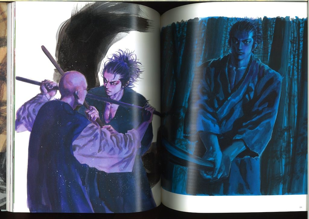 井上雄彦 バガボンド画集 『墨』『WATER』収納BOXセット+おまけ本3冊