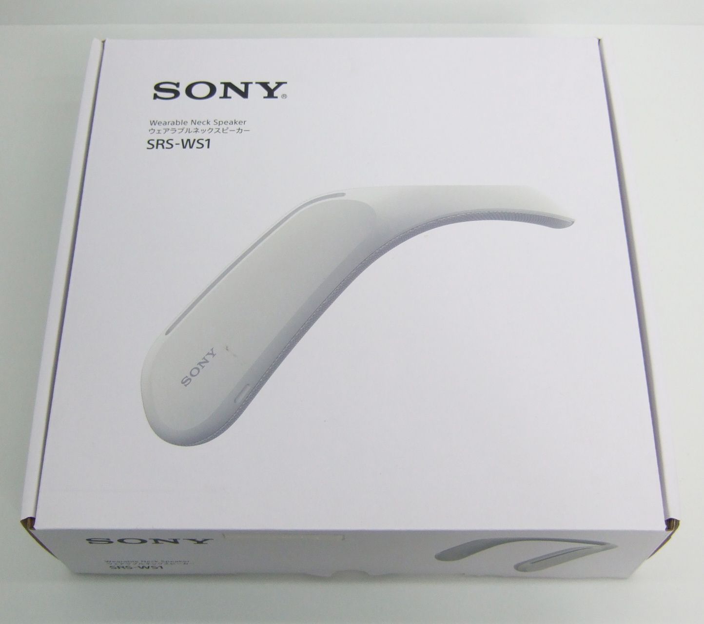 SONY SRS-WS1 ウェアラブルネックスピーカー - メルカリ
