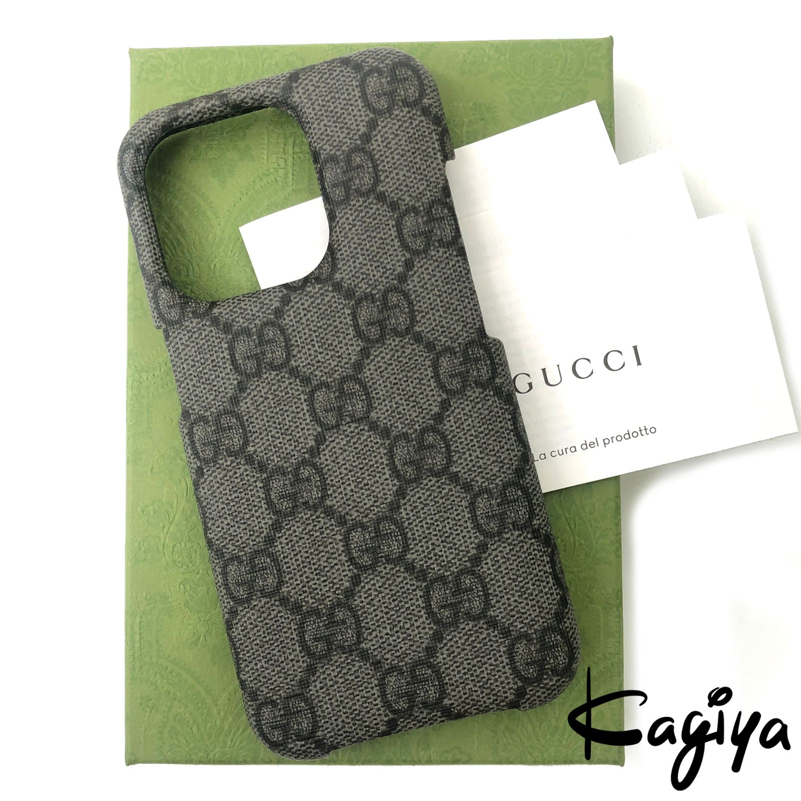 新品 GUCCI グッチ iPhone 15 ケース スマホケース GGスプリーム 携帯