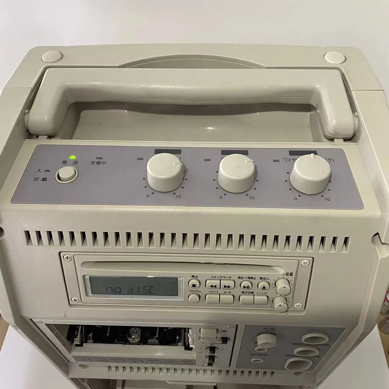 TOA ワイヤレスアンプ WA-1812CD 破損あり - メルカリ