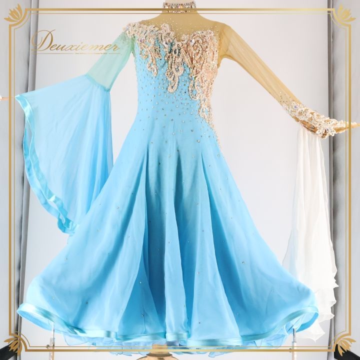 社交ダンス 衣装 スタンダード ドレス ワンピース スタンダードドレス