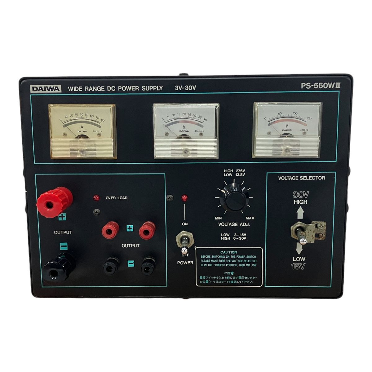 DAIWA PS-560W2 PS-560WII 直流安定化電源 DC電源 パワーサプライ