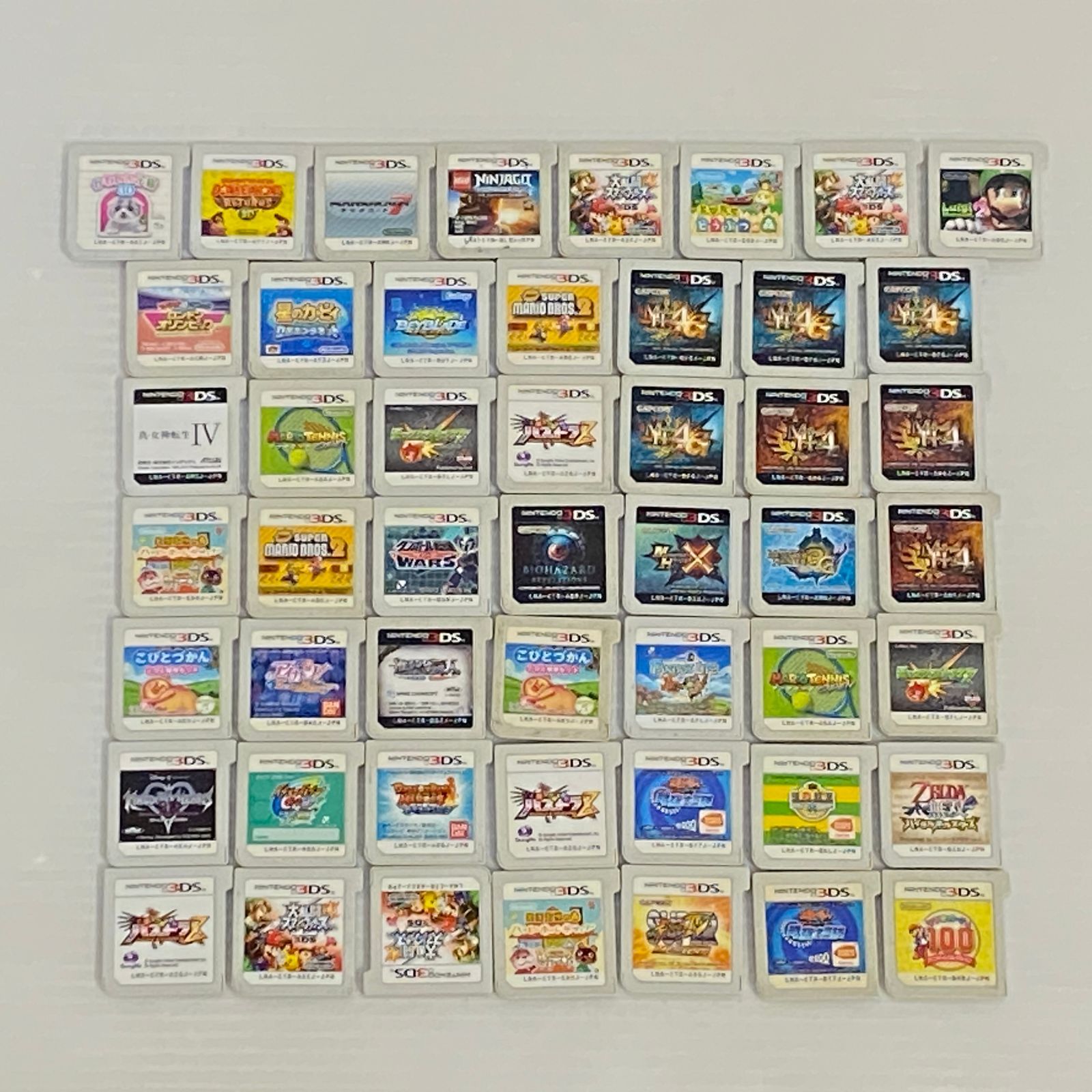 □ニンテンドー3DSソフト 50本 まとめ [Nintendo 3DS] ジャンク品