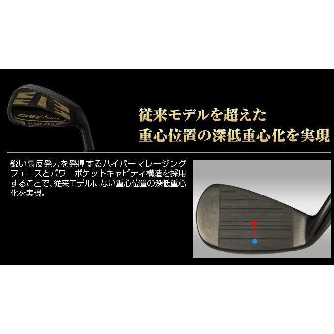 新品】WORKS GOLF CBR ブラックプレミア アイアン 5I～PW 6本セット R