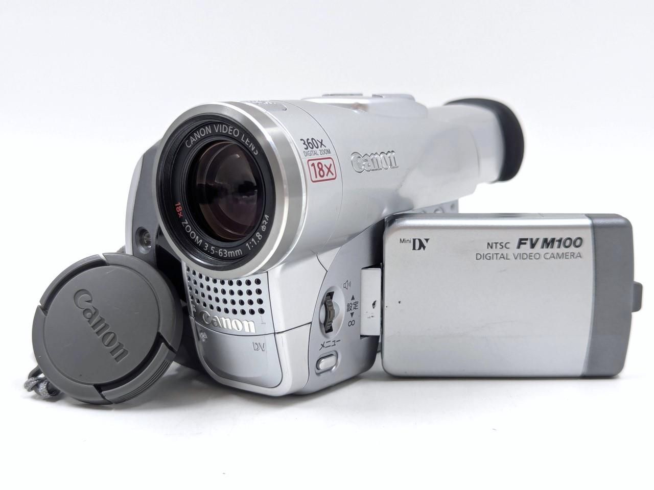 miniDVのダビングに！ Canon キャノン ビデオカメラ DM-FV M100 01 7