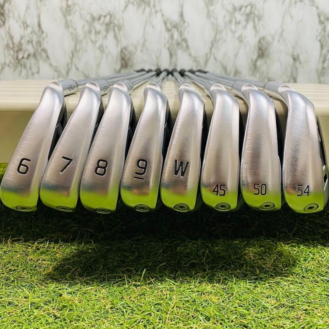 豪華8本】ピン G430 青ドット メンズアイアンセット スチール R - メルカリ