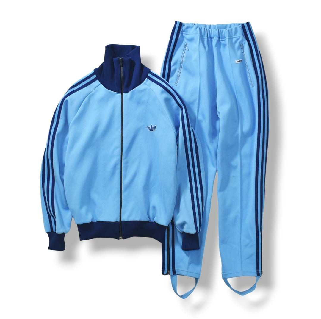 入手困難】 80sヴィンテージ アディダス adidas デサント製 トラック