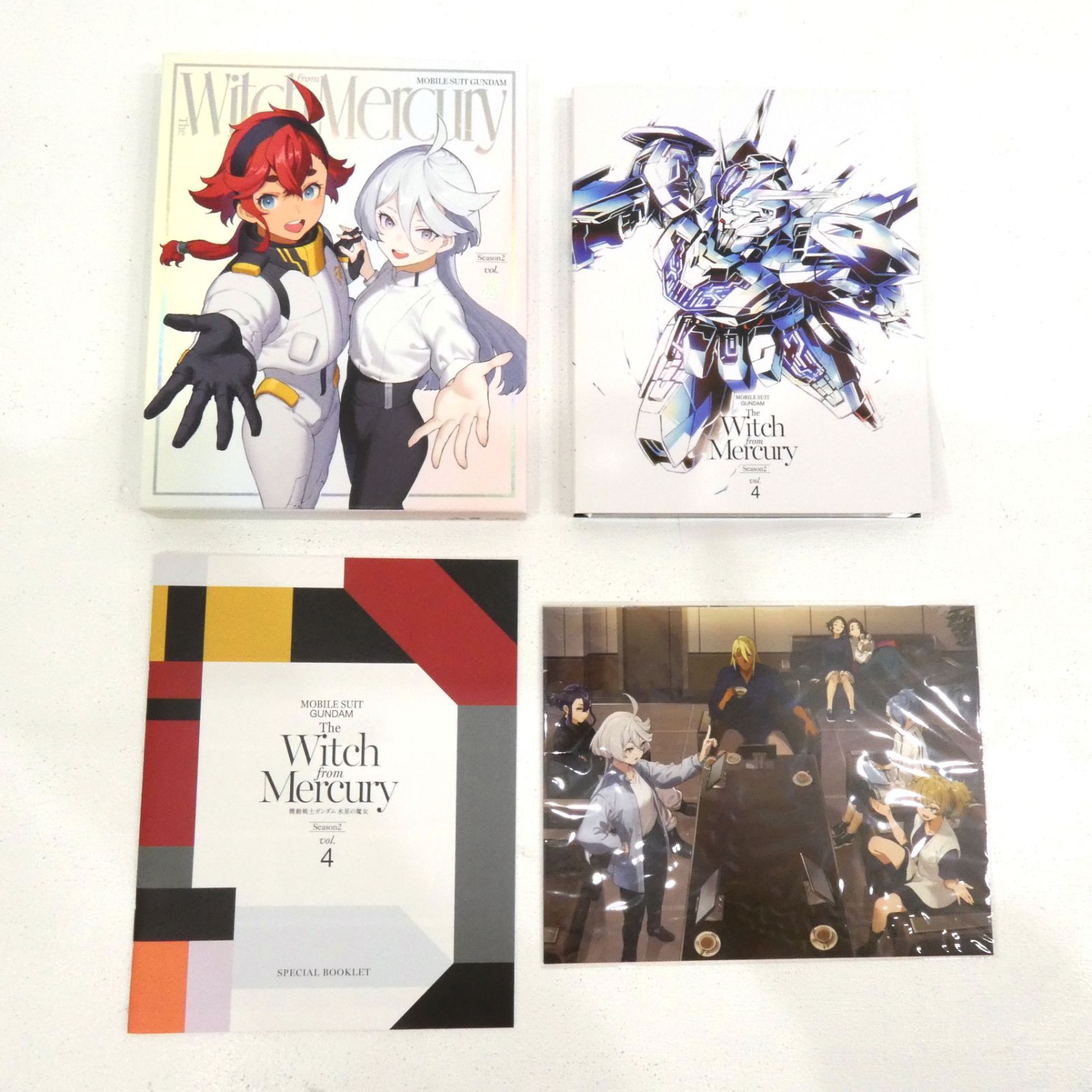 小牧店】機動戦士ガンダム 水星の魔女 1期・2期 Blu-rayセット amazon