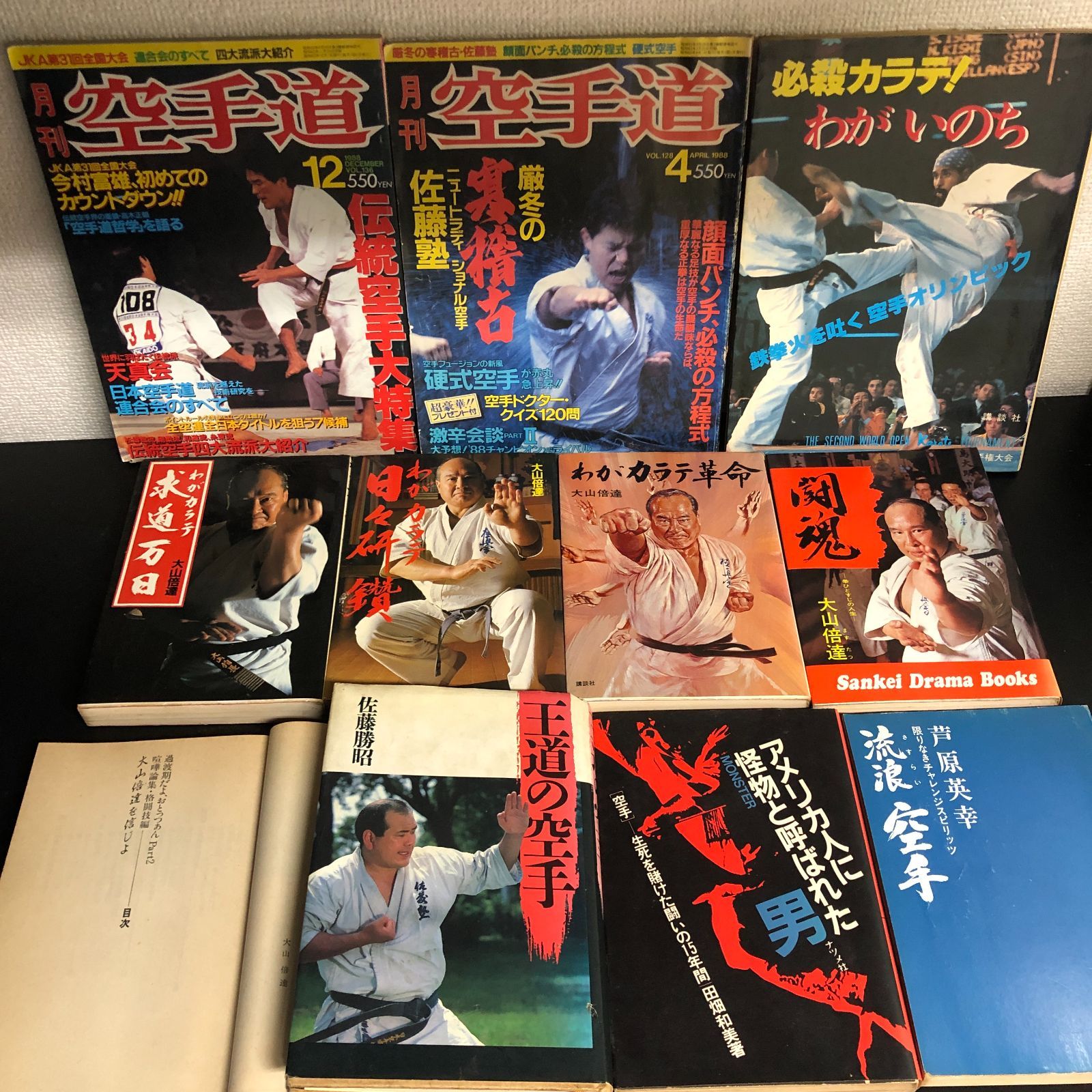 昭和スポーツ】大山倍達・空手関連本全11冊セット【空手道】 - メルカリ
