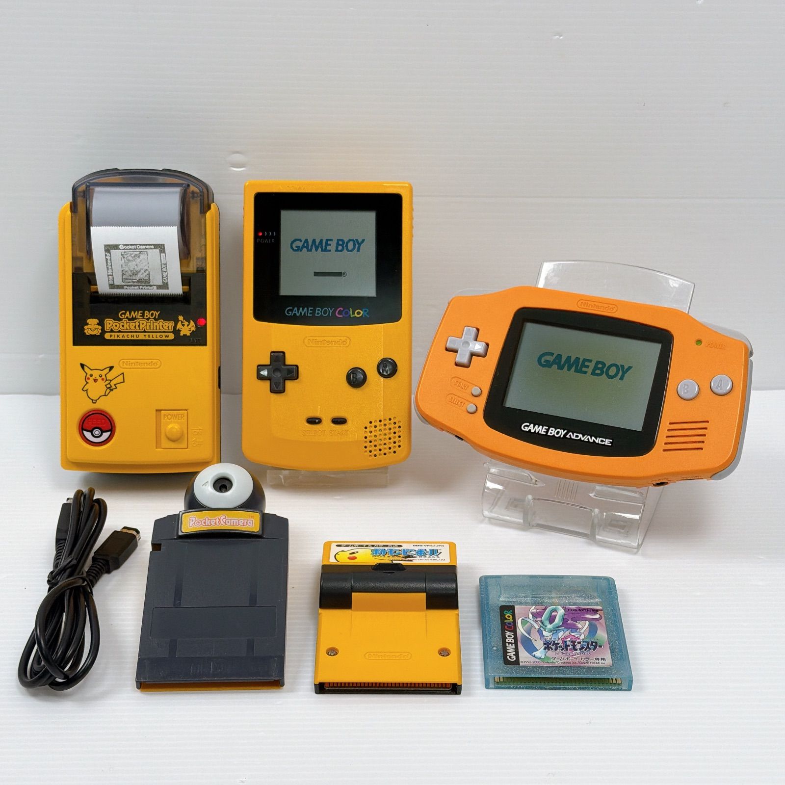 ニンテンドー ゲームボーイプリンター ピカチュウ ゲームボーイカラー