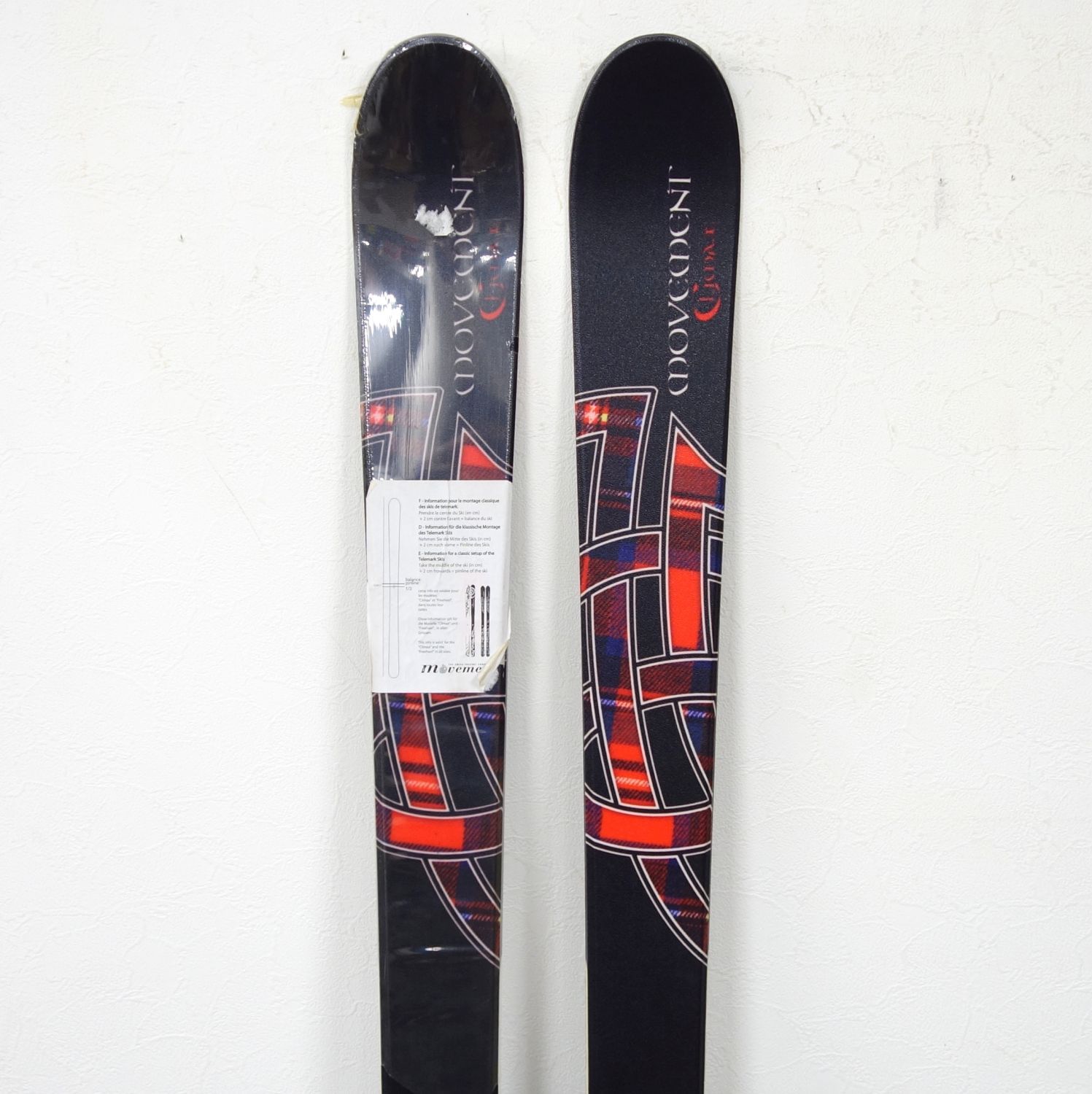 未使用 ムーブメント Movement Climax 173cm ビンディング Rottegella