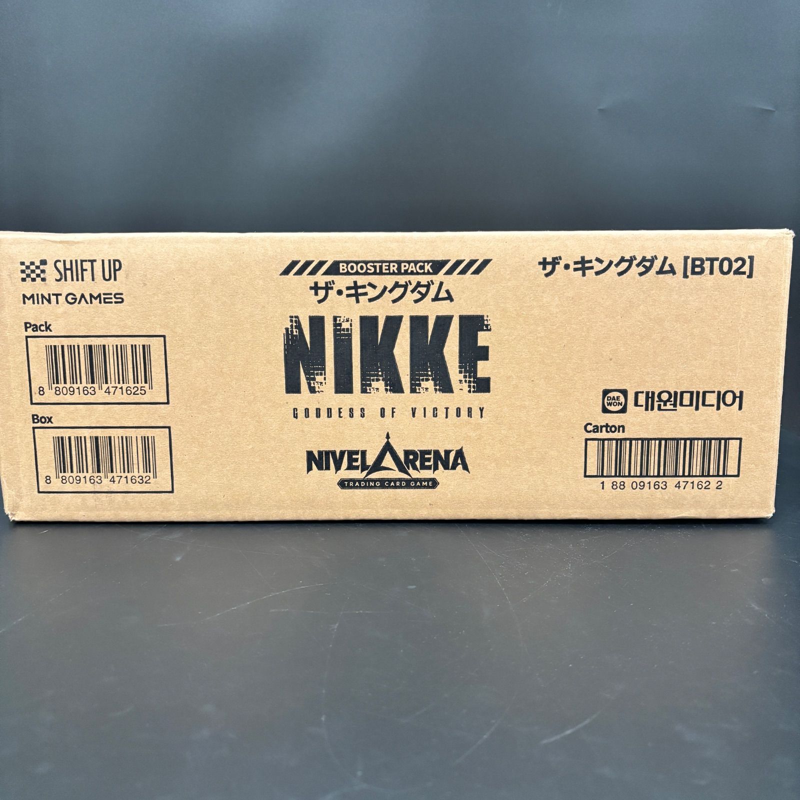 未開封1カートン/24パックプロモ付き】NIVEL ARENA 勝利の女神:NIKKE