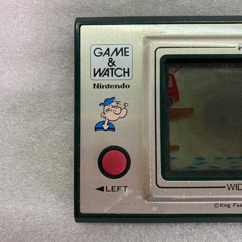 動作確認済み】Nintend ゲームウォッチ ポパイ PP-23 ワイドスクリーン