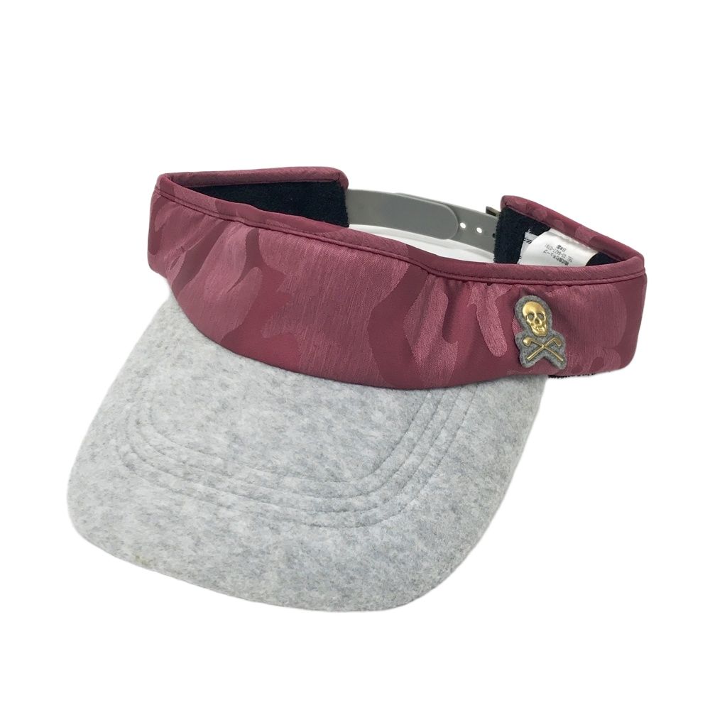 MARK&LONA マークアンドロナ サンバイザー 迷彩 グレー系 FR