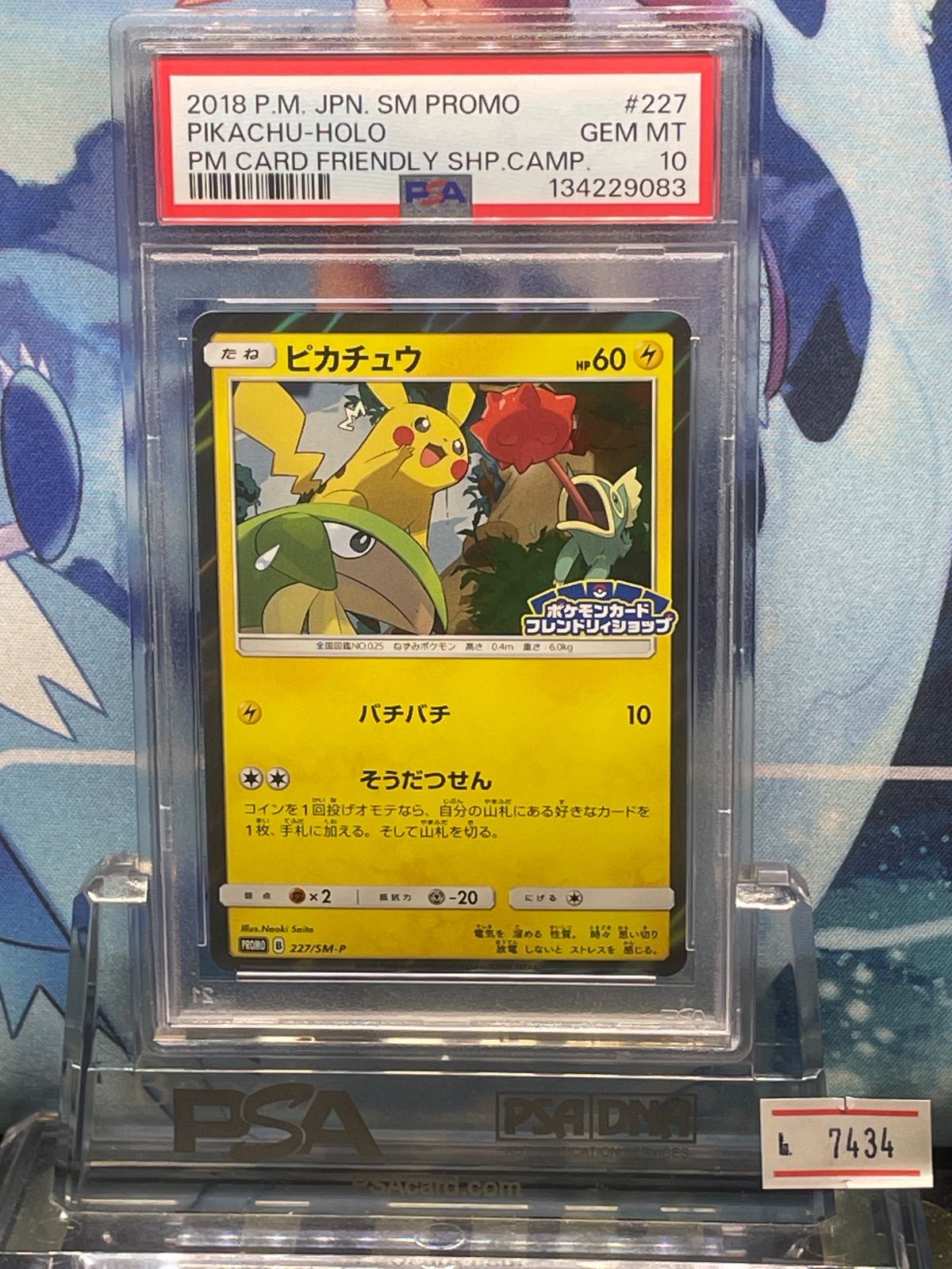 PSA10 ピカチュウ プロモ SM ポケモンカード フレンドリィショップ 227