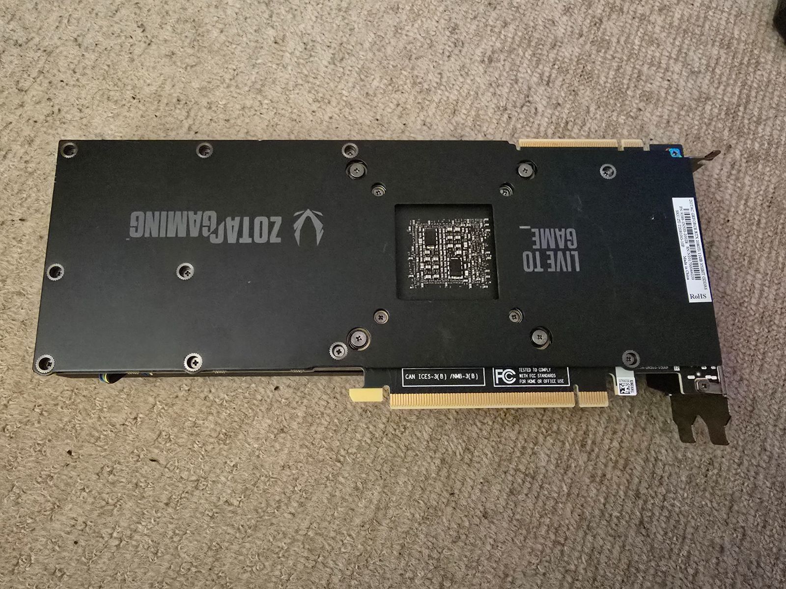 TERA様専用【重度ジャンク】ZOTAC GeForce RTX 2080 Ti 11GB｜映像出力