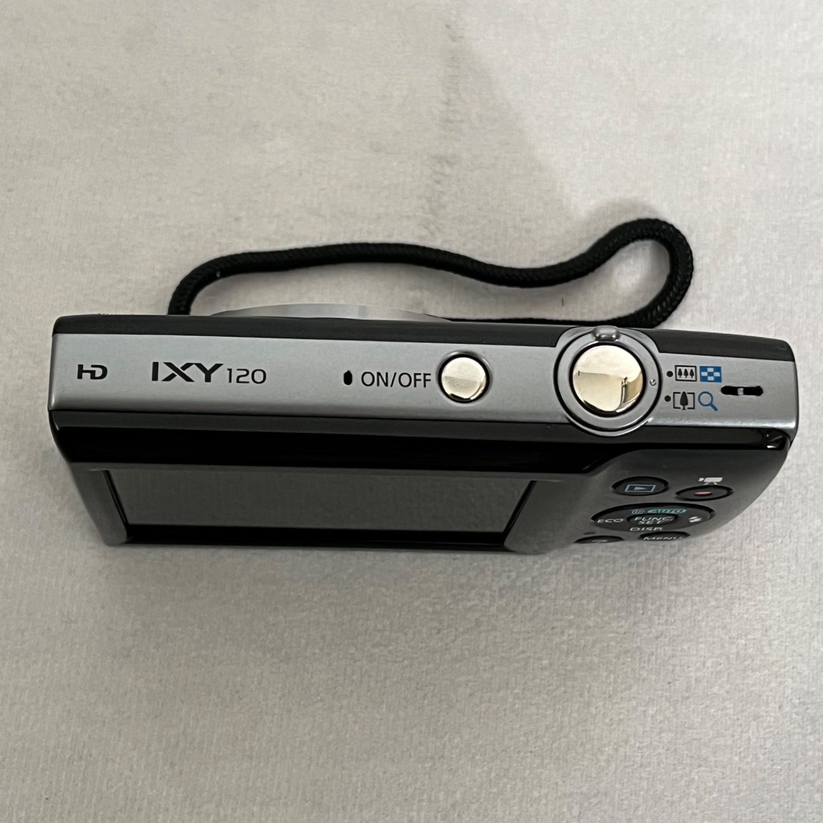 管2602-228】CANON キヤノン IXY 120 ブラック コンパクトデジタル