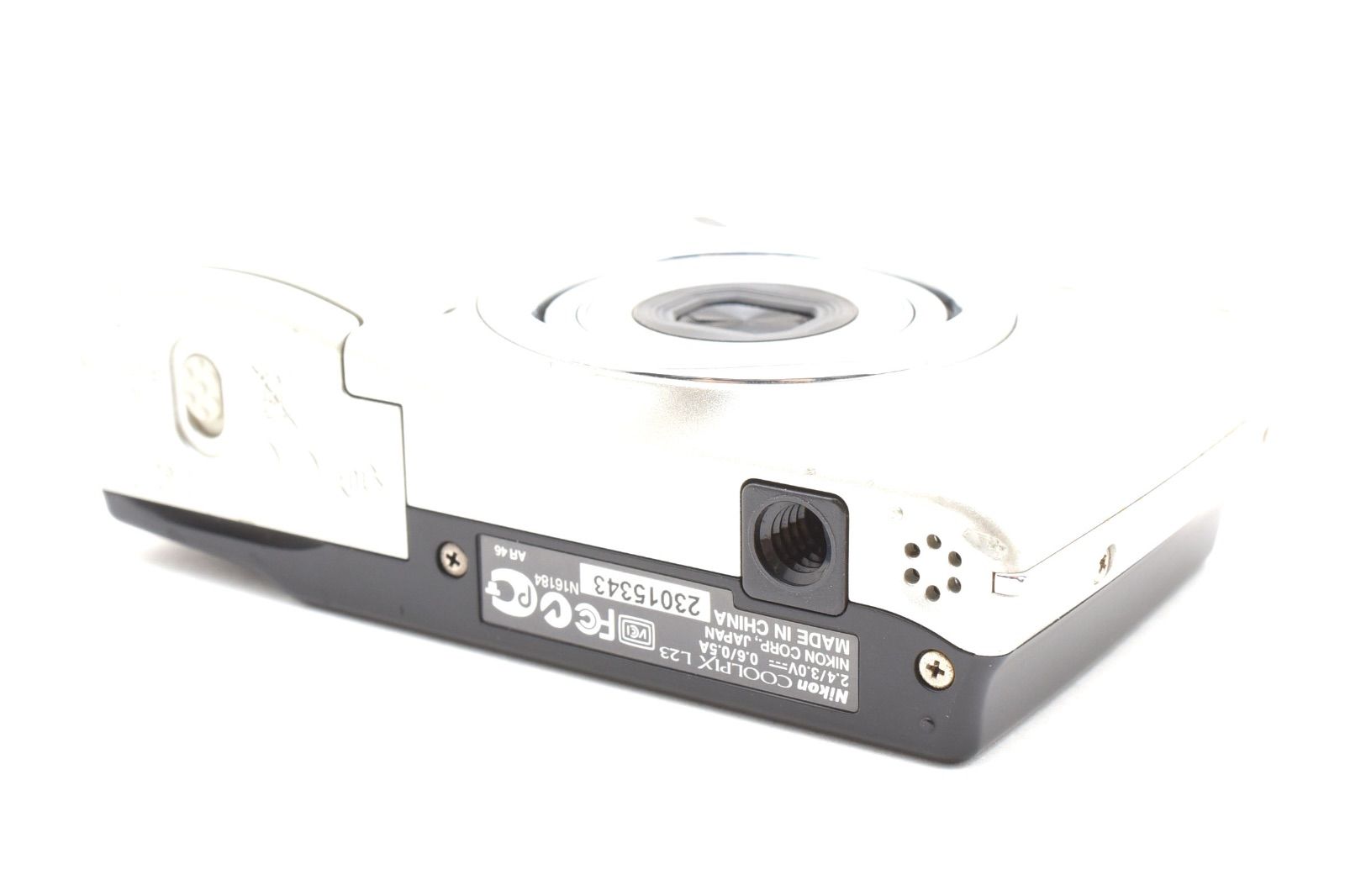 ニコン Nikon COOLPIX L23 シルバー SDカード付き - メルカリ